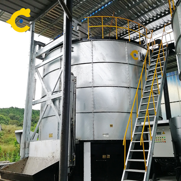 horse dung fermentation machine